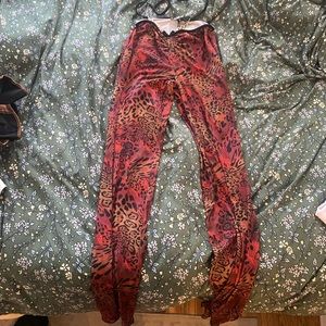 I.AM.GIA cheetah print patterned pants